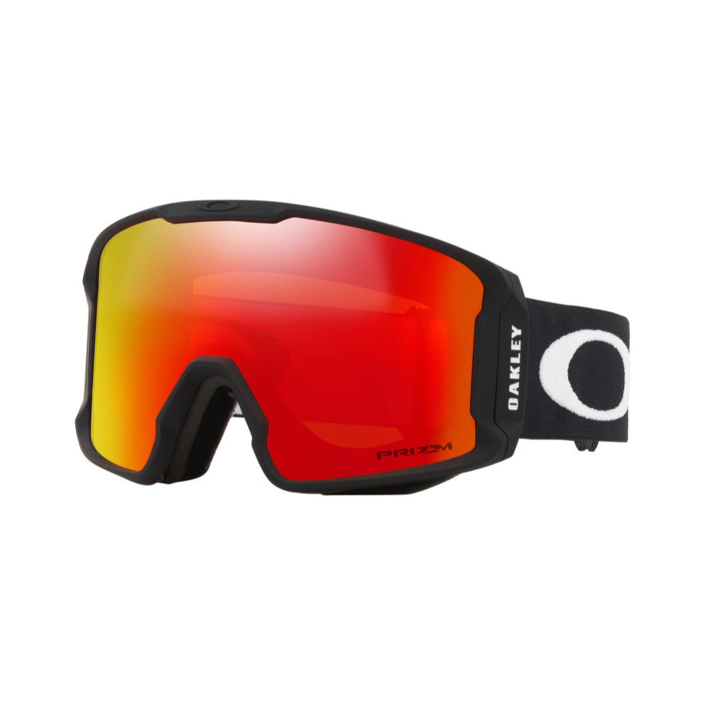 Oakley Line Miner L Snow Goggle OO7070-02 - Matte Black - Prizm Torch Iridium
