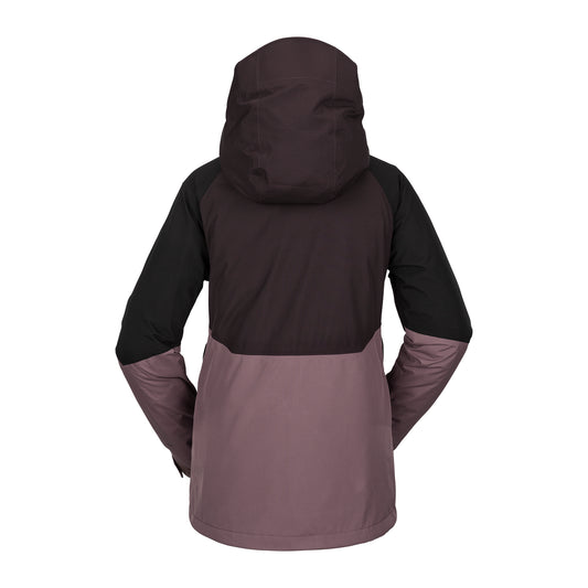 Damen Skijacke ARIS INS GORE-TEX Jacket - Black Plum