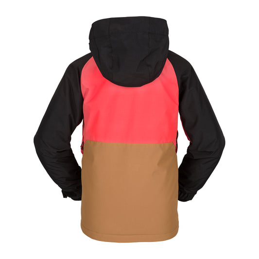 Kids Snowboardjacke BRECK INS Jacket - Orange Shock