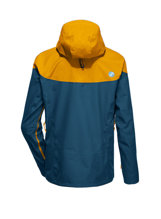 Herren Skijacke BREAKOUT-Y 2.0 - golden brown/ poseidon blue