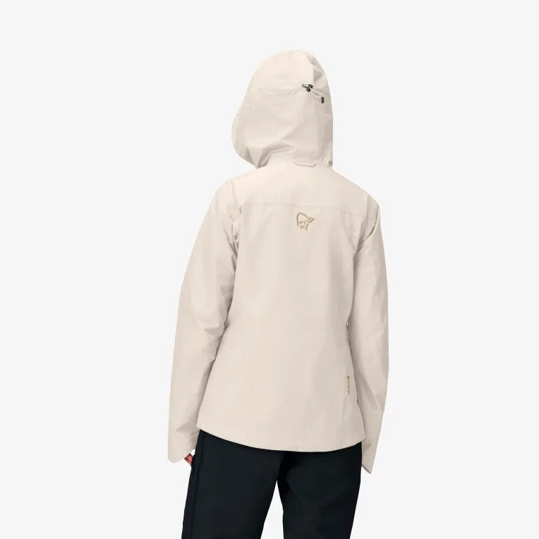 Damen Skijacke LOFOTEN Insulated Gore-Tex - Oatmeal