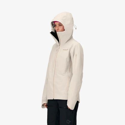 Damen Skijacke LOFOTEN Insulated Gore-Tex - Oatmeal