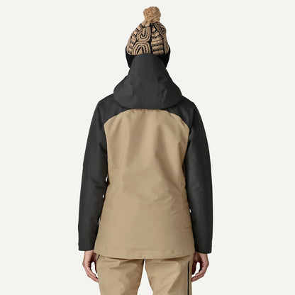 Damen Skijacke Insulated Powder Town Jacket - Oar Tan