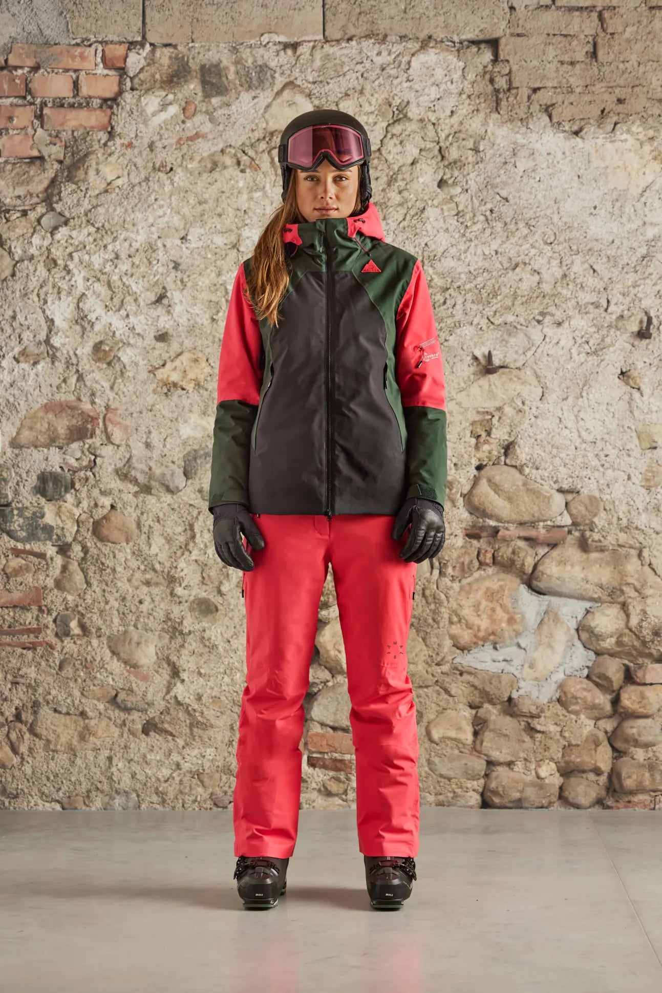 Damen Skihose BerninaM. - raspberry