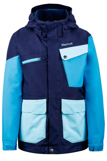 Jungen Skijacke SPACE WALK - arctic navy/ bahama blue