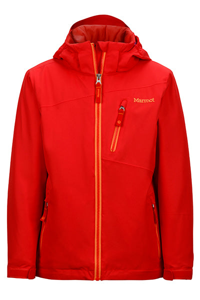 Mädchen Skijacke FREE SKIER - scarlet red