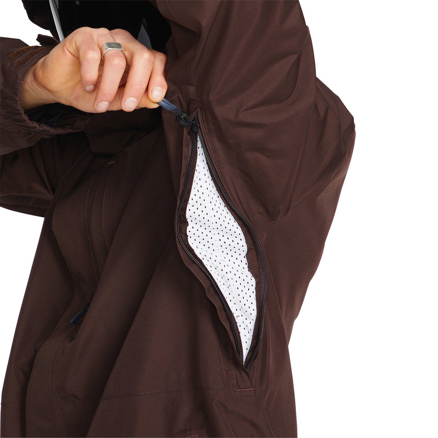 Herren Snowboardjacke DUA INS GORE-TEX Jacket - Brown