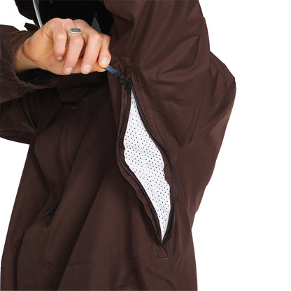Herren Snowboardjacke DUA INS GORE-TEX Jacket - Brown