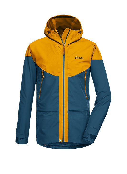 Herren Skijacke BREAKOUT-Y 2.0 - golden brown/ poseidon blue
