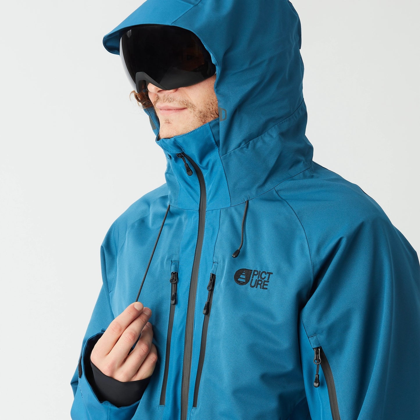 Herren Skijacke GOODS - Serenity Blue