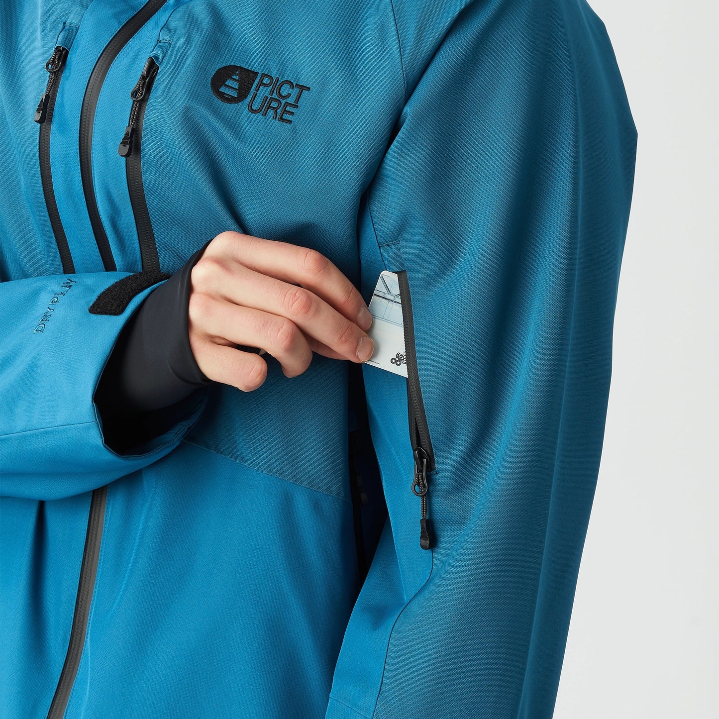 Herren Skijacke GOODS - Serenity Blue