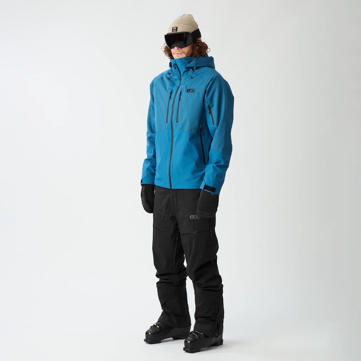 Herren Skijacke GOODS - Serenity Blue