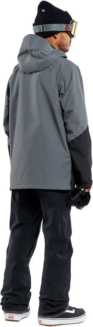 Herren VCOLP Insulated Snowboardjacke - Dark Grey