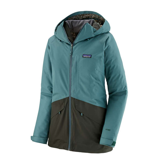 Damen Skijacke Snowbelle - regen green
