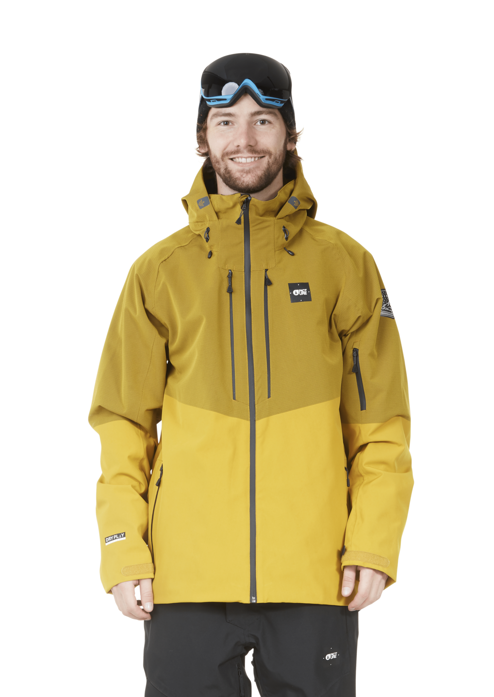 Herren Skijacke GOODS - Safran