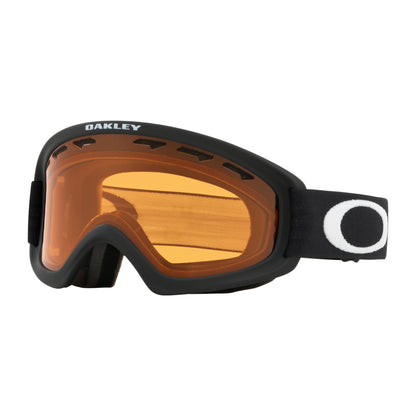 Oakley O Frame 2.0 PRO XS Snow Goggle OO7114-02 - Matte Black - Persimmon & Dark Grey