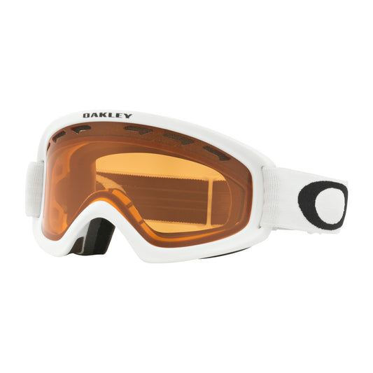 Oakley O Frame 2.0 PRO XS Snow Goggle OO7114-03 - Matte White - Persimmon & Dark Grey