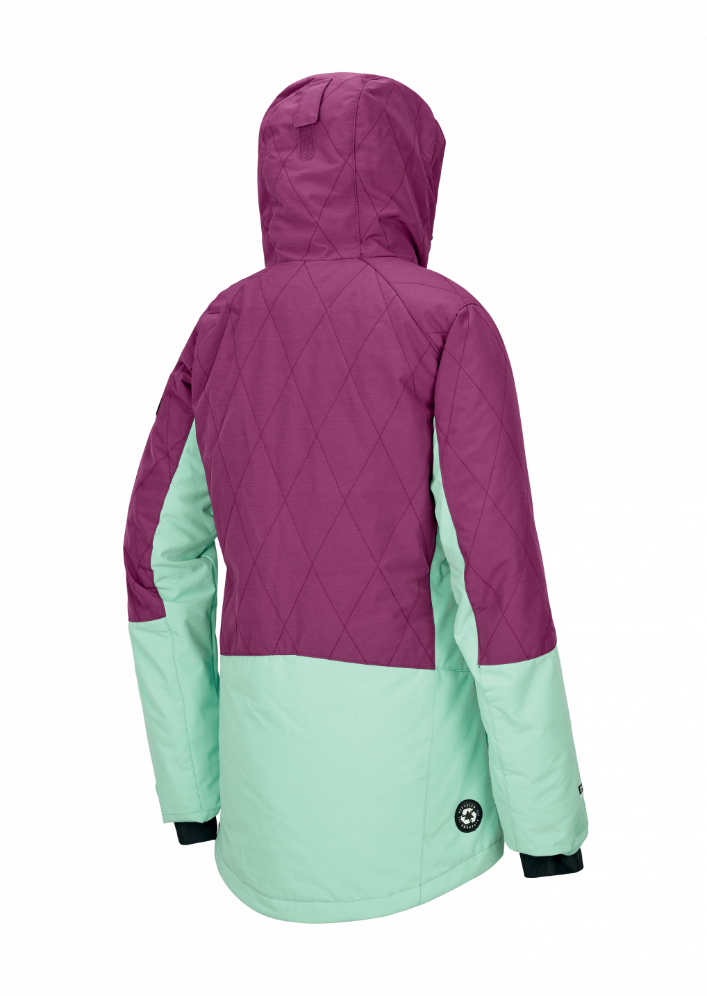 Damen Skijacke MINERAL - raspberry