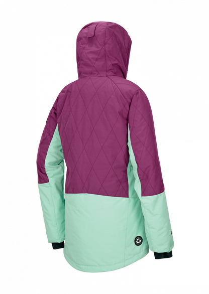 Damen Skijacke MINERAL - raspberry