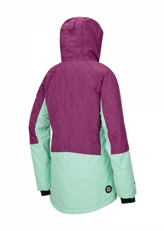 Damen Skijacke MINERAL - raspberry