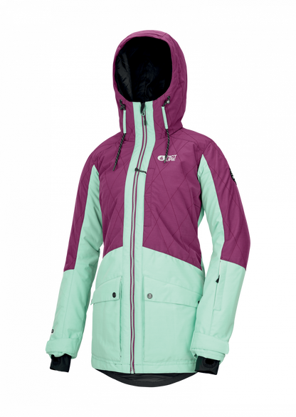 Damen Skijacke MINERAL - raspberry