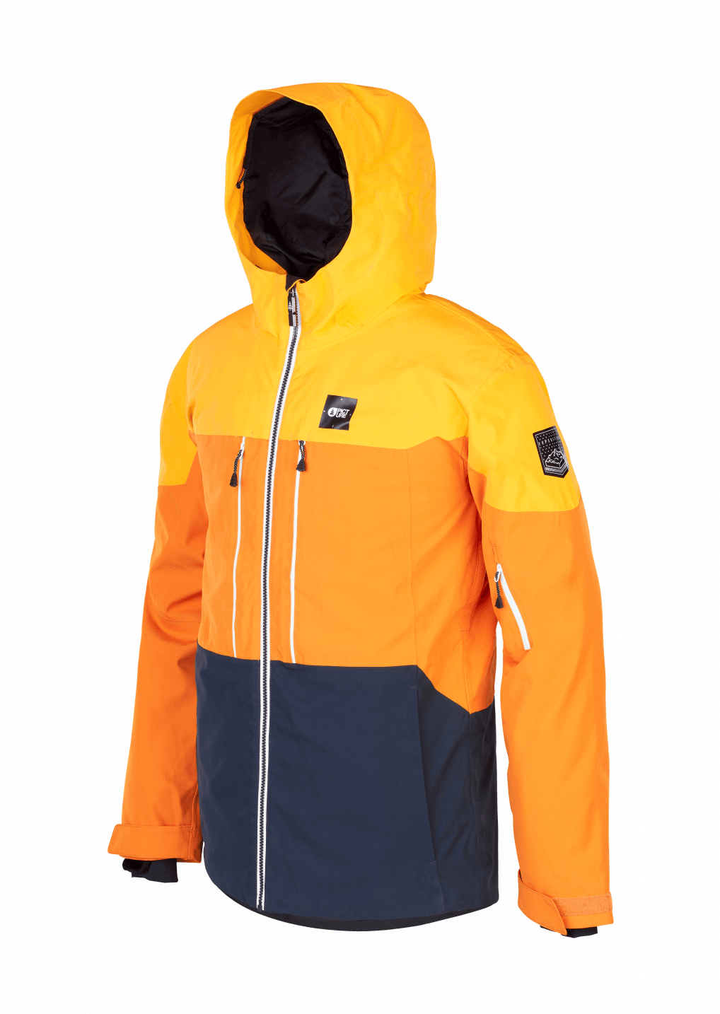 Herren Skijacke OBJECT - yellow