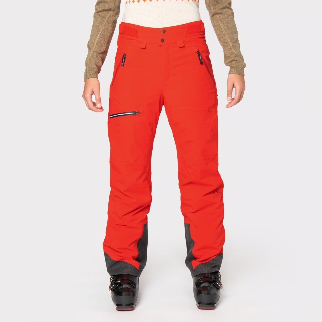 Damen Skihose Arosa - Red Glow