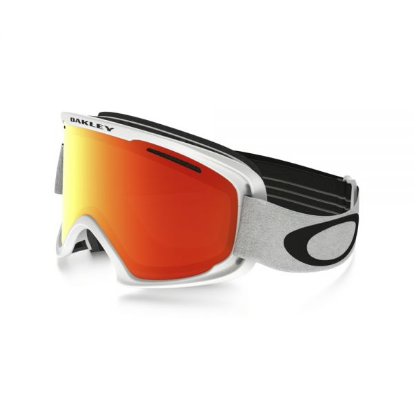 Oakley O Frame 2.0 XM Snow Goggle OO7066-21 - Matte White - Fire Iridium mieten