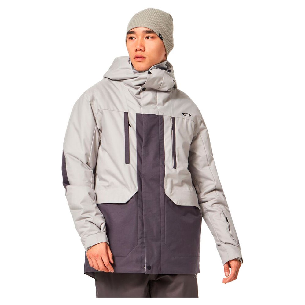 OAKLEY Herren Skijacke SIERRA INSULATED JACKET - Stone Gray / Forged Iron  mieten | DROPKID Outfitters - Online Vermietung für Ski- &  Snowboardbekleidung