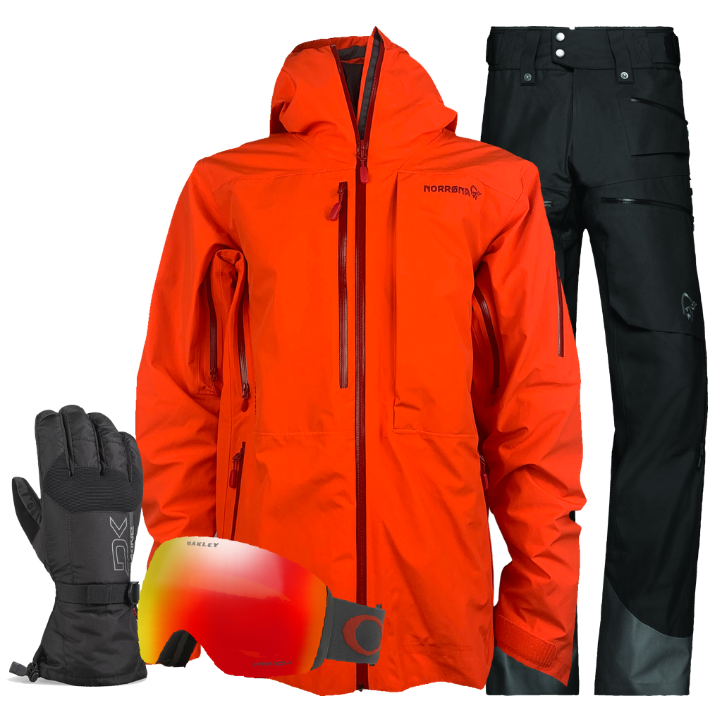 Vet voor royalty NORRONA Men Set - Alpine Meadows rental | DROPKID Outfitters - online  rental for ski and snowboard suits
