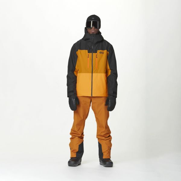 Men Ski Jacket OBJECT - Black Honey Carrot